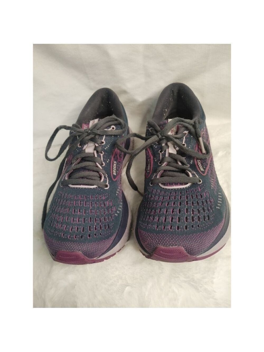 Women's Brooks Glycerin 19 Athletic Shoes Size 8 Blue Purple